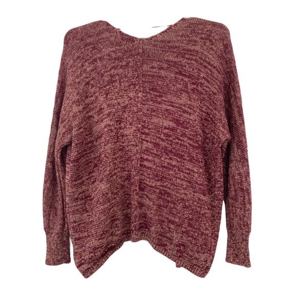 Urban Outfitters BDG Maroon Heathered Knit Open Front Cardigan Sz S - Picture 4 of 5
